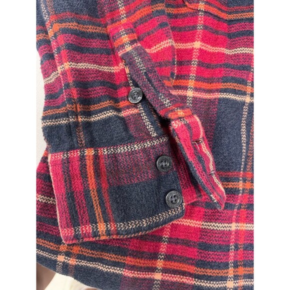 Patagonia Shirt Organic Cotton Flannel Button Plaid Button Shirt Women’s Size 6 - Picture 6 of 6